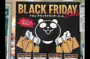 優待生活03　イオンスタイルでBLACK FRIDAY中にお買い物(*･ω･)ノ