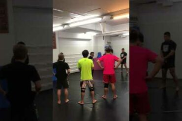 パンクラスイズム横浜　北岡悟グラップリングクラスの風景