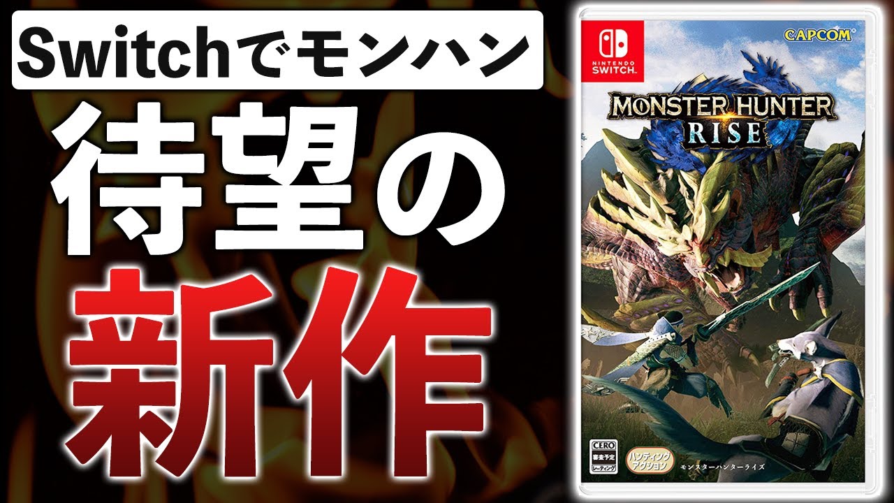 モンハンの新作がきたぞ！プレイレビュー【モンスターハンターライズ体験版】