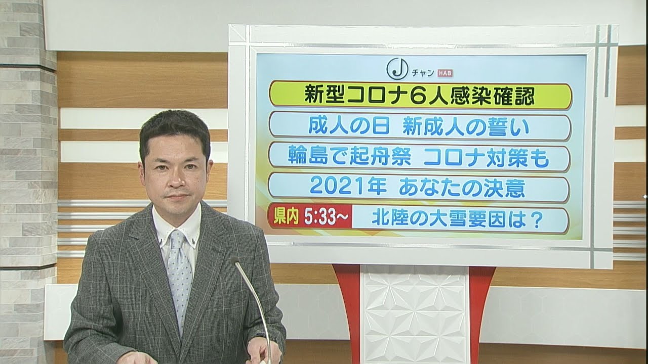 新型コロナ 新たに6人陽性 合宿参加の中高生3人感染 2021.1.11放送 新型コロナ 新たに6人陽性 合宿参加の中高生3人感染 2021.1.11放送