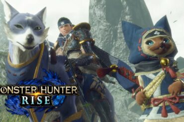 Nintendo Switch『モンスターハンターライズ』プロモーション映像