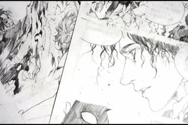 中田春彌 漫画作業 作画配信Levius/est#55-09