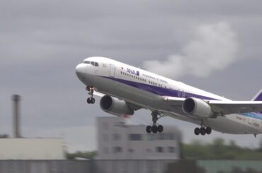 【4K】成田空港B滑走路からの離陸機☆RWY34R☆十余三東雲の丘より