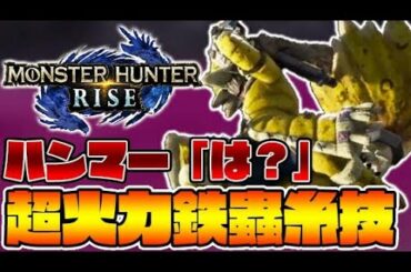ハンマー弱いって言ってる奴、ちょっと来い。【モンハンライズ】