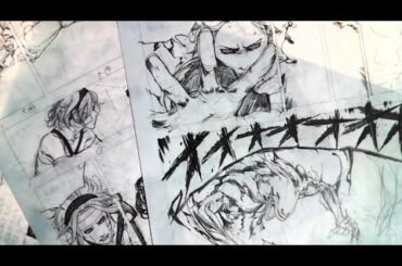 【漫画作業】Levius/estレビウスエスト作画配信#56-03（ネタバレあり）