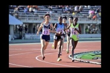 山形インターハイ 女子3000m 決勝 2017年8月2日 ／ 田中希実 8分59秒83