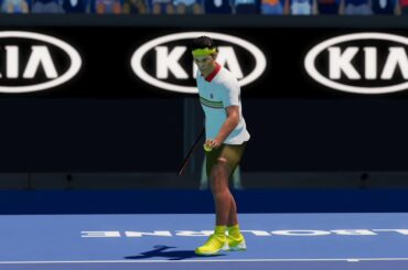 【AO Tennis2】錦織圭 vs ナダル(第２シード) 　AOオーストラリアオープン 準決勝