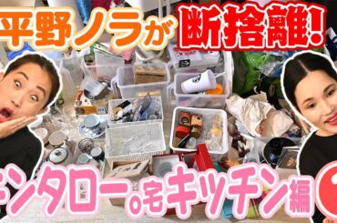 平野ノラがキンタロー。宅のキッチンを断捨離①