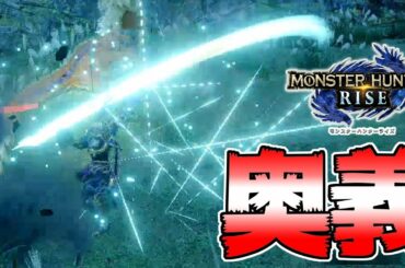 奥義！水月極めるとガチで太刀が無双状態になりそうな件 ライズ体験版＃１【MHRise:モンスターハンターライズ】