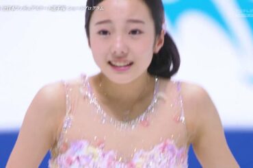 2016 Japanese Nationals SP 本田真凛 Marin Honda  振り返りインタビューあり
