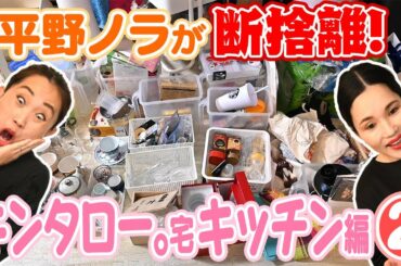平野ノラがキンタロー。宅のキッチンを断捨離②