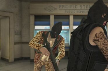 Grand Theft Auto V　冬のパシフィック銀行強盗　前編