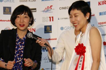 安藤桃子、妹・サクラとの受賞に「夢見ていた」　脚本、女優主演賞「第69回毎日映画コンクール」オープニングセレモニー　#Momoko Ando　#Mainichi Film Award