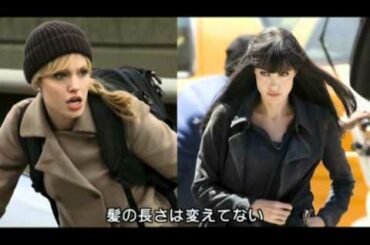 映画『ソルト』アンジー変装シーンの裏側! 映画『ソルト』アンジー変装シーンの裏側!