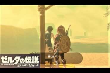 【消える？ 砂嵐 : ほこらチャレンジ　カラカラバザール】 攻略 ゼルダの伝説 ブレスオブザワイルド  "The Eye of the Sandstorm" BREATH OF THE WILD