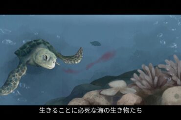 O'right オーライト：「海洋プラスチックごみ」ティーザー