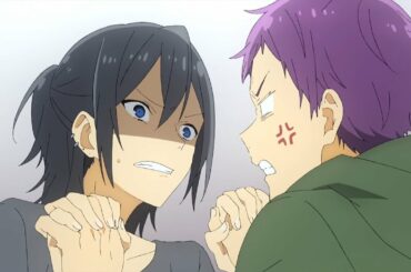 ホリミヤ　3話　宮村くんと石川くんの喧嘩シーン　Horimiya Episode 3 1080p