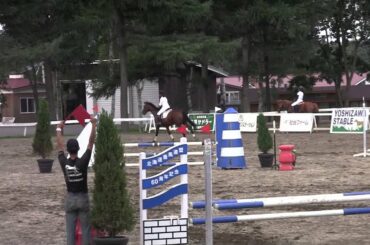 60周年記念馬術大会　標準小障害B　part2　佐藤詩織&ペリエE