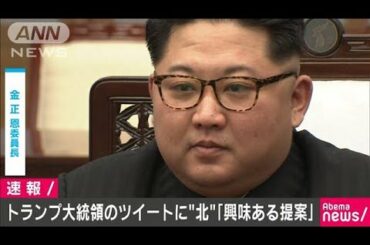トランプ大統領のツイートに北朝鮮「興味ある提案」(19/06/29)