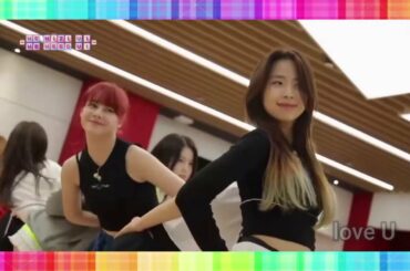 [NiziU] Step and a Stepで倒れ込む難しいダンスの練習風景