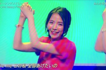 NiziU Make you happy ライブ ベストアーティスト2020