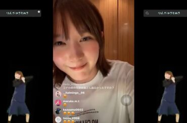本田翼の質問コーナー【Instagram Live】