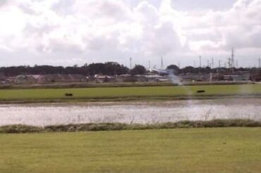 水上で３Ｄフライトしてみる