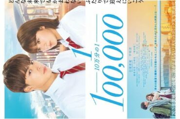 ✅  EXILE / GENERATIONS from EXILE TRIBEの白濱亜嵐と、女優の平祐奈がW主演を務める映画『10万分の1』の主題歌が、GENERATIONS from EXILE T