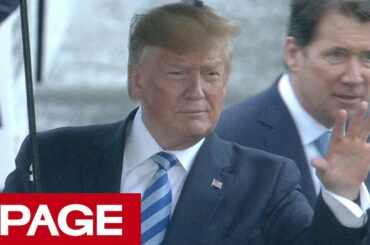トランプ大統領がG20サミット出席で来日（2019年6月27日）