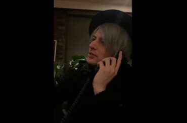 城田優 インスタライブ 2021/02/08  男は黒いシャツを着ています Yu Shirota Instagram Live 2021.2.8