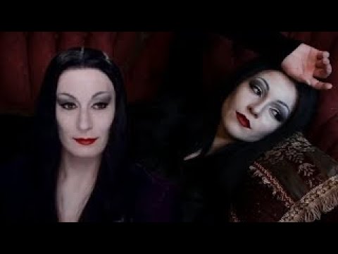 モルティシアメイクアップトランスフォーメーションチュートリアル |ザ・アダムズ・ファミリー モルティシアメイクアップトランスフォーメーションチュートリアル |ザ・アダムズ・ファミリー