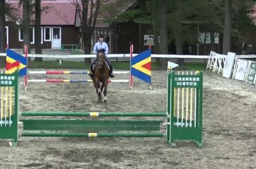 秋季馬術大会　フレンドリー80㎝以下　佐藤詩織＆ペリエE