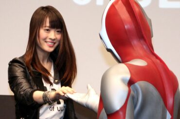 北乃きい、ウルトラマンのエスコートに「ドキドキ」 「A MAN of ULTRA（ア マン オブ ウルトラ）」発表会1　#Kie Kitano　#Ultraman