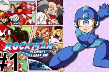 【ロックマン1～6】一気に攻略！1から順々にプレイ。Mega Man Full Gameplay Walkthrough【FC/レトロゲーム/RockMan/Retro Game】