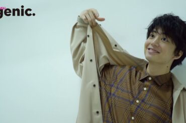 伊藤健太郎　ザテレビジョンgenic  撮影メイキング