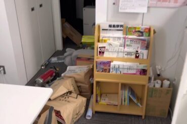 福島・宮城地震震度6強　2021年2月13日23:08 福島市野田町　FIST被害状況