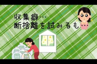 [194]収集癖…断捨離を試みるも…