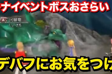 【DFFOO】レナイベントボス復習　レナさえいれば簡単？