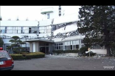 地震直後の福島市 ［震災当日］