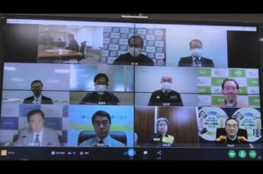 福島県沖を震源とする地震に関する全国知事会緊急広域災害対策本部会議（令和3年2月14日）