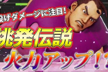スト5 SFV CE 挑発伝説で投げダメージアップ！？ ダン  攻略解説 格闘ゲーム ストリートファイター5 Eスポーツ