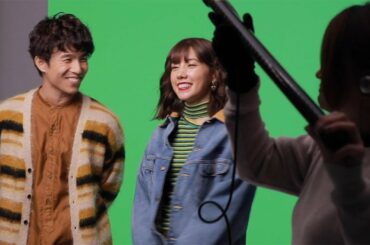 中尾明慶＆仲里依紗、撮影中も“ラブラブ”　テレビCM初共演　撮影メーキング映像が公開