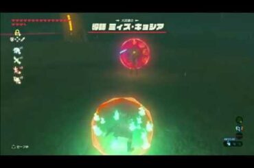 DLC第二弾ボス、ミィズ・キョシア攻略動画「ゼルダの伝説　ブレスオブザワイルド」