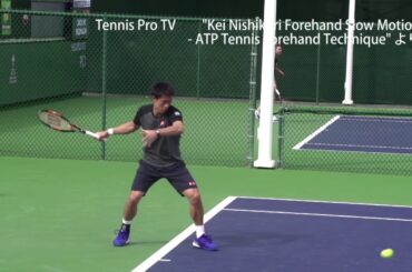 錦織圭がフォアハンドで、手首を手のひら側に屈曲する理由        ？？