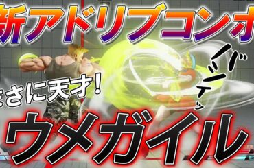 スト5 SFV CE 天才ウメハラガイルの新アドリブコンボ！  攻略解説 格闘ゲーム ストリートファイター5 Eスポーツ