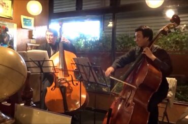 「主よ人の望みの喜びよ」( Jesus, Joy of Man's Desiring ) コントラバス二重奏（ Bach作曲 BWV147-6/10 arr. by B.Salles ）