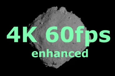 ［はやぶさ２帰還までもう少し記念］リュウグウ自転映像高精細化[4K/60fps]