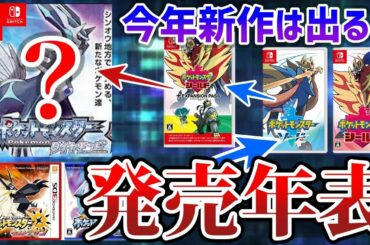 【2021年】新作は望める？リメイク来る？過去シリーズの発売周期と売上本数を振り返えると〇〇が売れすぎていた！【さおらじ】【ポケモン剣盾/ダイパ】