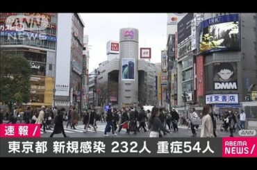 新型コロナ　東京の新規感染者232人　重症者7人減(2021年3月2日)