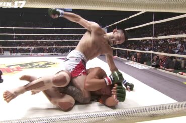 北岡悟 VS. ジョニー・ケース RIZIN.17 試合ハイライト